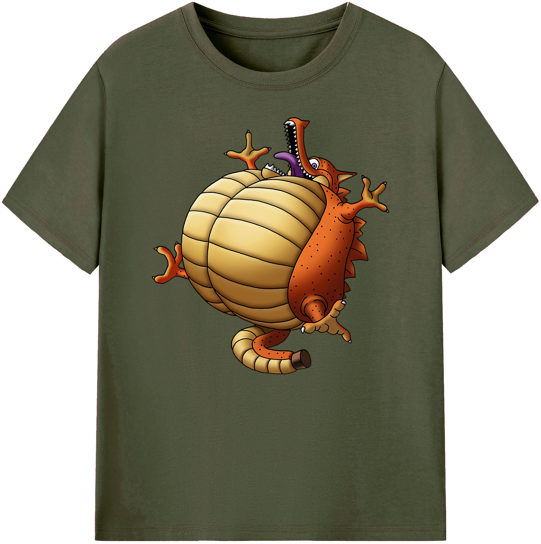 （画像用） ドラゴンクエスト Doragon Kuesuto Dragon Quest 綿100％ メンズ半袖Tシャツ｜肌触りやわらか＆通気性